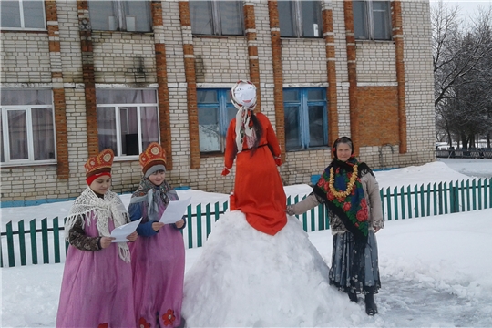 Праздник Масленицы в селе Ковали