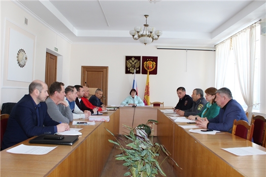 В администрации Урмарского района прошло заседание комиссии по безопасности дорожного движения