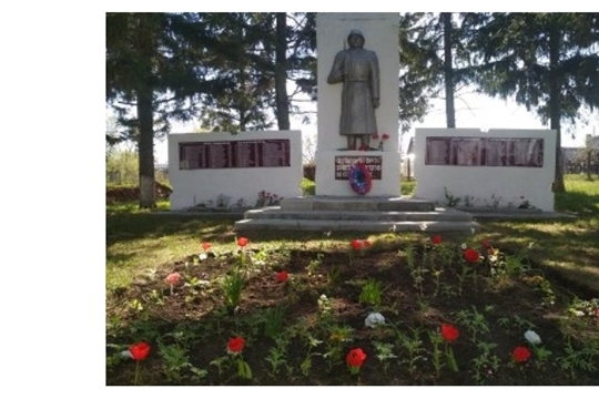 Возложение венков и цветов к памятнику павшим воинам в Великой Отечественной войне 1941-1945г.г. в Кудеснерском сельском поселении