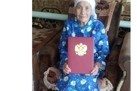 Труженице тыла Ялаковой Розе Петровне исполнилось 90 лет