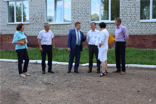 Урмарский район посетили министры А. Героев и  В. Степанов