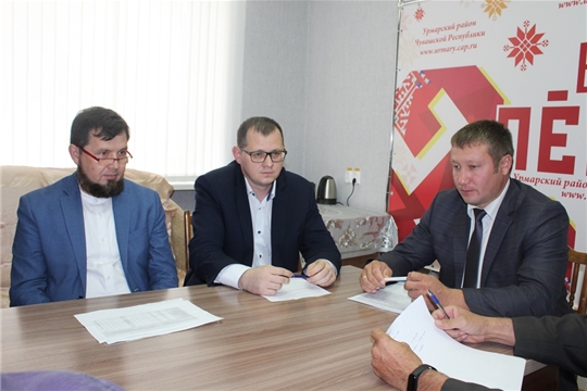 Урмарский район с рабочим визитом посетил руководитель Государственной жилищной инспекции Чувашской Республики