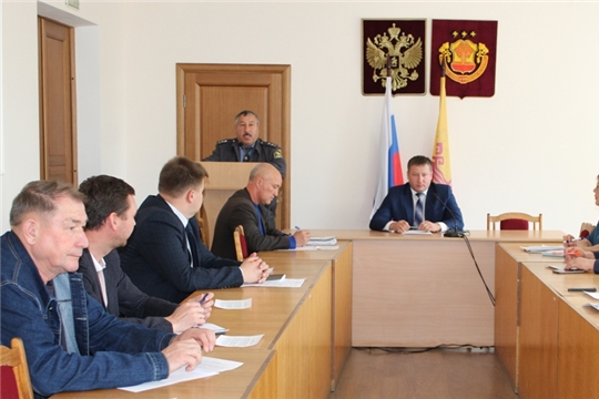 Состоялось заседание комиссии по безопасности дорожного движения в Урмарском районе