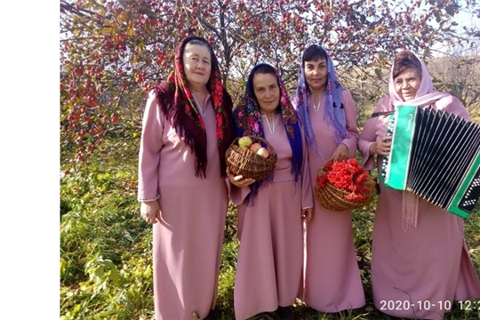 В селе Вознесенское провели праздник " В нашем селе листопад"