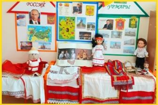 День чувашской вышивки в детском саду "Родничок"