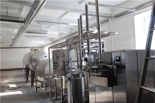 Обследование завода по производству молочной продукции ООО "Юнга"