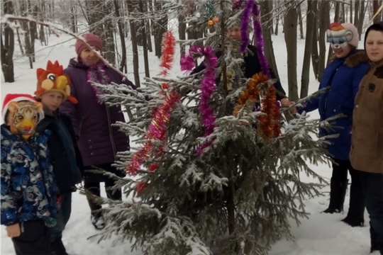 Рождественская елка в Тузисярмусском сельском клубе