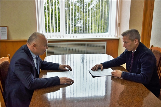 Начальник  Гостехнадзора Чувашии Владимир Димитриев с рабочим визитом посетил Вурнарский район