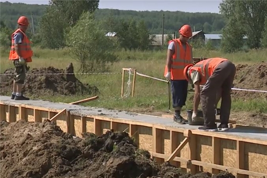 В деревне Буртасы приступили к строительству нового СДК