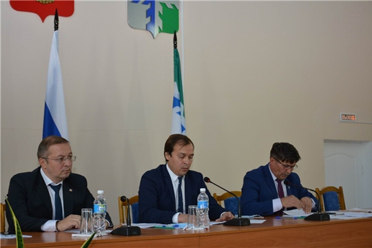 Состоялось первое заседание  Вурнарского районного Собрания депутатов седьмого созыва