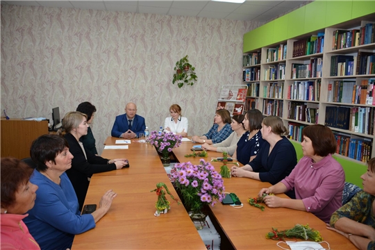 Вурнарский район с рабочим визитом посетила председатель Союза женщин Чувашии Наталья Николаева