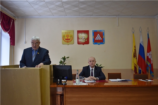 Состоялось сорок девятое очередное заседание депутатов Ядринского районного Собрания депутатов шестого созыва