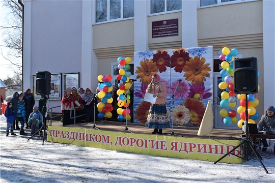 В г.Ядрин встретили весну