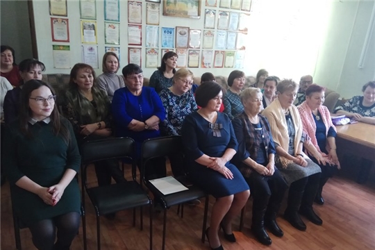 Поздравление с 8 марта  в Ядринском комплексном центре социального обслуживания населения