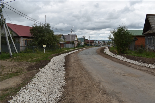 В д.Кильдишево завершается строительство дороги