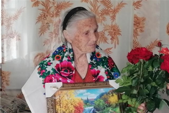 Труженица тыла -Плешкова Н.М. отмечает юбилей