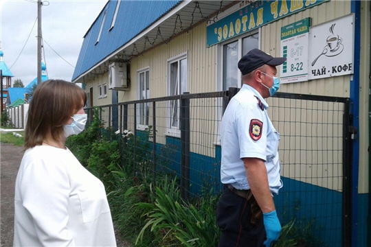 Рейд мобильной группы по Ядринскому району
