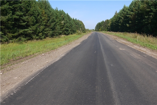 Завершен ремонт автомобильной дороги "Сура"-д.Талой