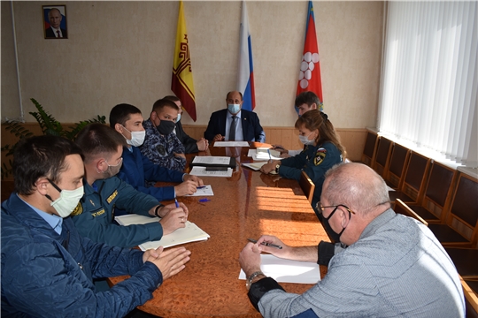 Состоялось заседание антитеррористической комиссии Ядринского района