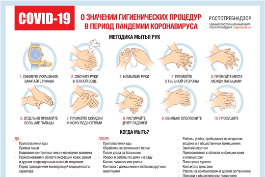 О значении гигиенических процедур в период пандемии коронавируса