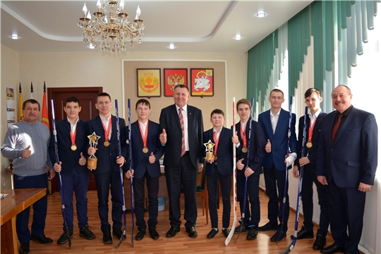 Юные хоккеисты Яльчикского района - лучшие в России