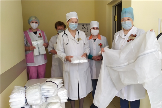 Яльчикские медики благодарят Чувашскую республиканскую организацию профсоюза работников здравоохранения Российской Федерации