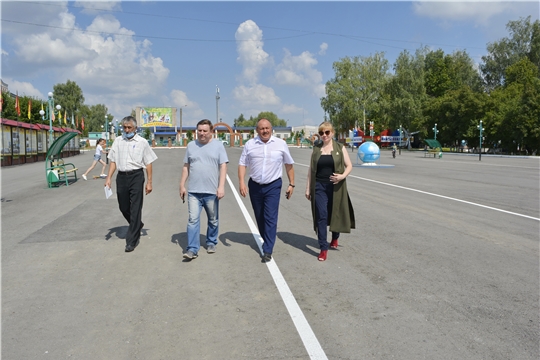 Яльчикский район посетил министр цифрового развития, информационной политики и массовых коммуникаций Чувашской Республики Михаил Анисимов 