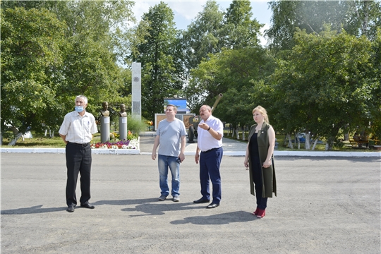 Яльчикский район посетил министр цифрового развития, информационной политики и массовых коммуникаций Чувашской Республики Михаил Анисимов