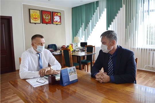 И.о. министра промышленности и энергетики Сергей Лекарев посетил Яльчикский район