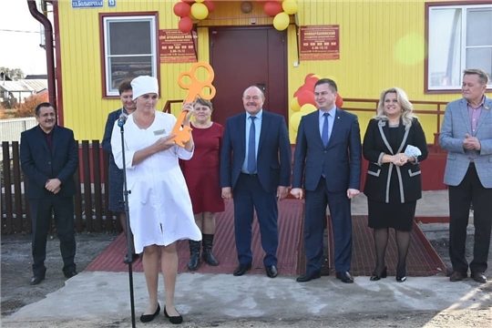 В деревне Новое Арланово Яльчикского района открылся новый фельдшерско-акушерский пункт