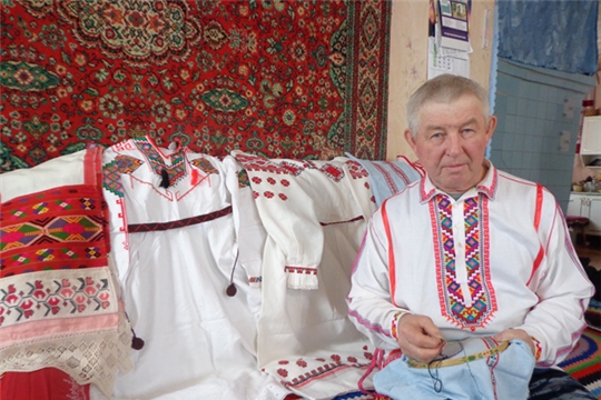 Александр Чернов - творец чувашкой вышивки и убранства
