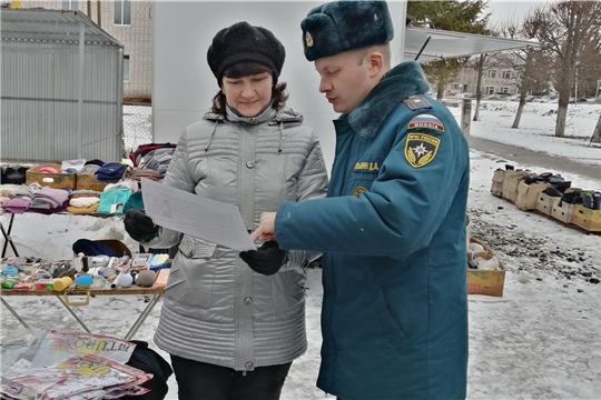 ОНД и ПР по Янтиковскому району проводит противопожарные рейды