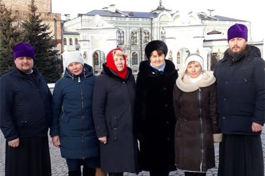 Делегация Янтиковского района ознакомилась с опытом работы Православной гимназии им. Святителя Гурия Казанского