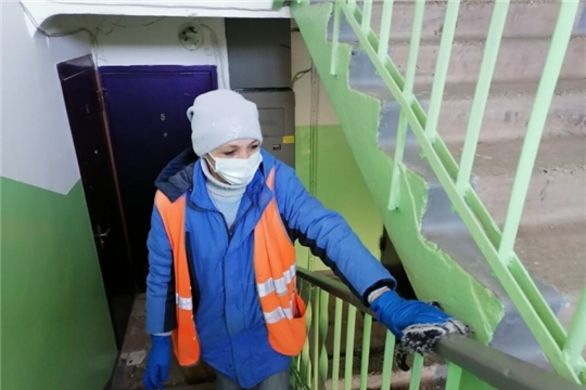 В районе проводится дезинфекция мест общего пользования в многоквартирных домах