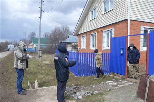 Профилактическая работа по предупреждению распространения COVID-19 в районе продолжается