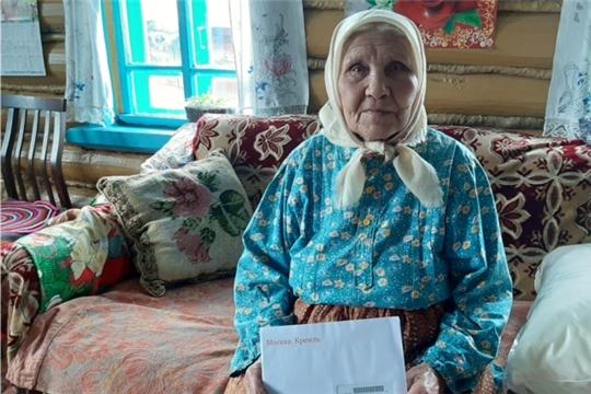 90 лет исполнилось Титовой Таисии Степановне, жительнице села Чутеево
