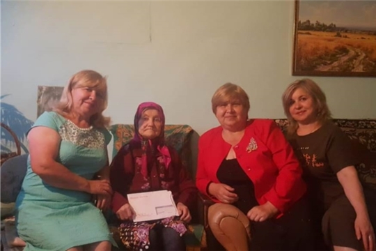 90-летний юбилей отметила жительница д. Новое Буяново