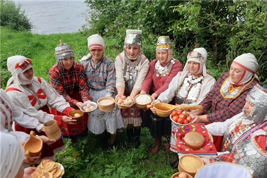 Великий обряд жертвоприношения «Аслă чÿк» по древнему обычаю провели работники культуры Янтиковского района