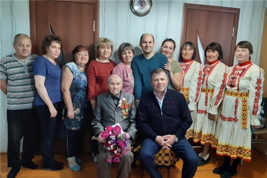 Житель деревни Тюмерево Краснов Иван Прокопьевич отметил свое девяностолетие