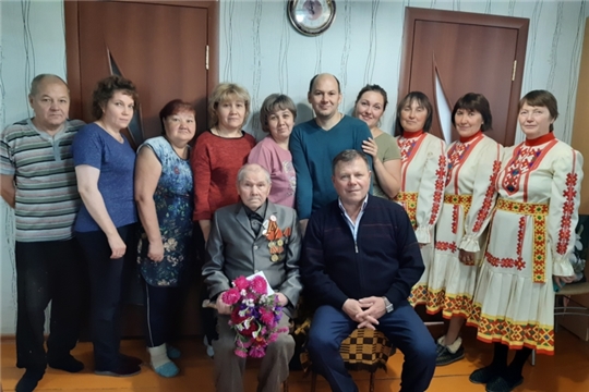 Житель деревни Тюмерево Краснов Иван Прокопьевич отметил свое девяностолетие