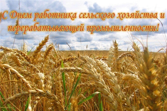 Поздравление с Днем работника сельского хозяйства и перерабатывающей промышленности