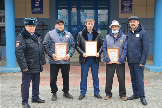 Подведены итоги конкурса «Лучший народный дружинник Янтиковского района»