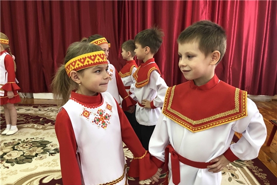 День чувашской вышивки - в детском саду «Радуга» 