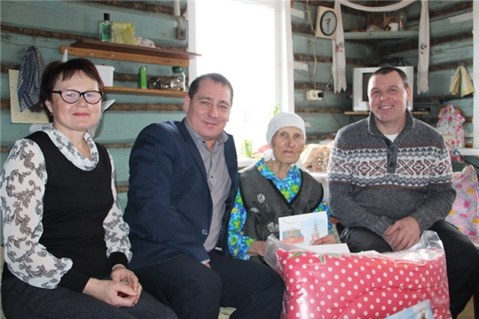 Долгожительница Егорова Федосия Егоровна из Цивильского района отмечает 90-летний юбилей