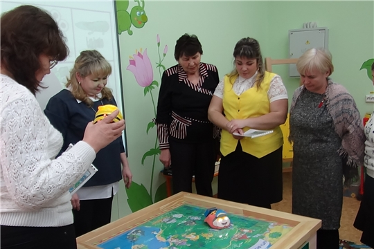На базе МБДОУ «Детский сад №6 «Сказка» состоялось методическое объединение воспитателей Цивильского района