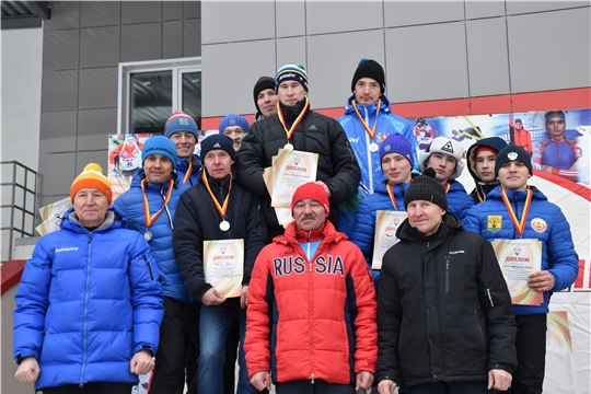 Команда Цивильского района заняла третье место в первенстве Чувашии в эстафетной гонке