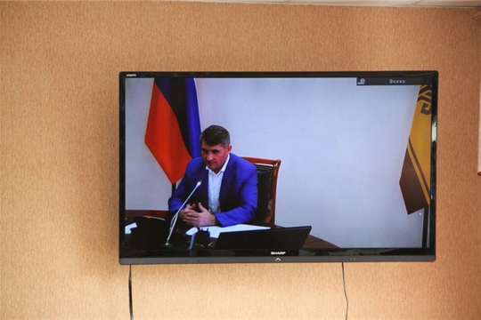 Конференция старост и представителей ТОСов муниципальных образований Чувашской Республики (в режиме видеоконференции)