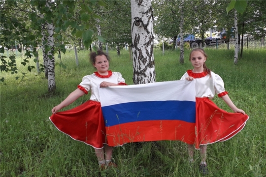 Жители Таушкасинского поселения стали  активными участниками различных акций, приуроченных ко Дню России