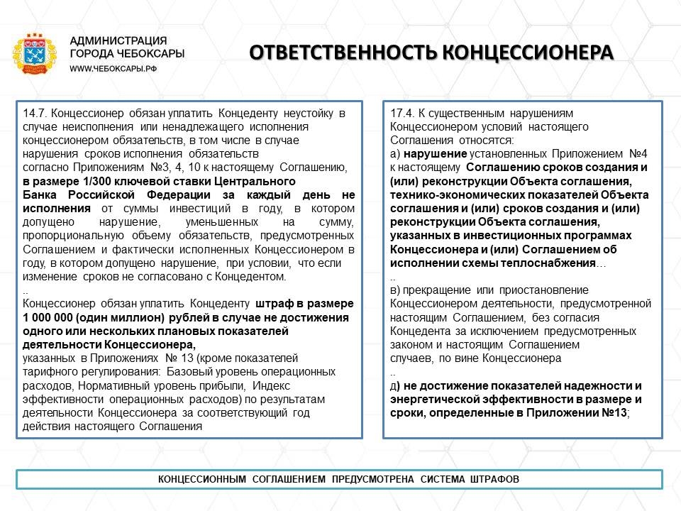 Соглашение об исполнении схемы теплоснабжения