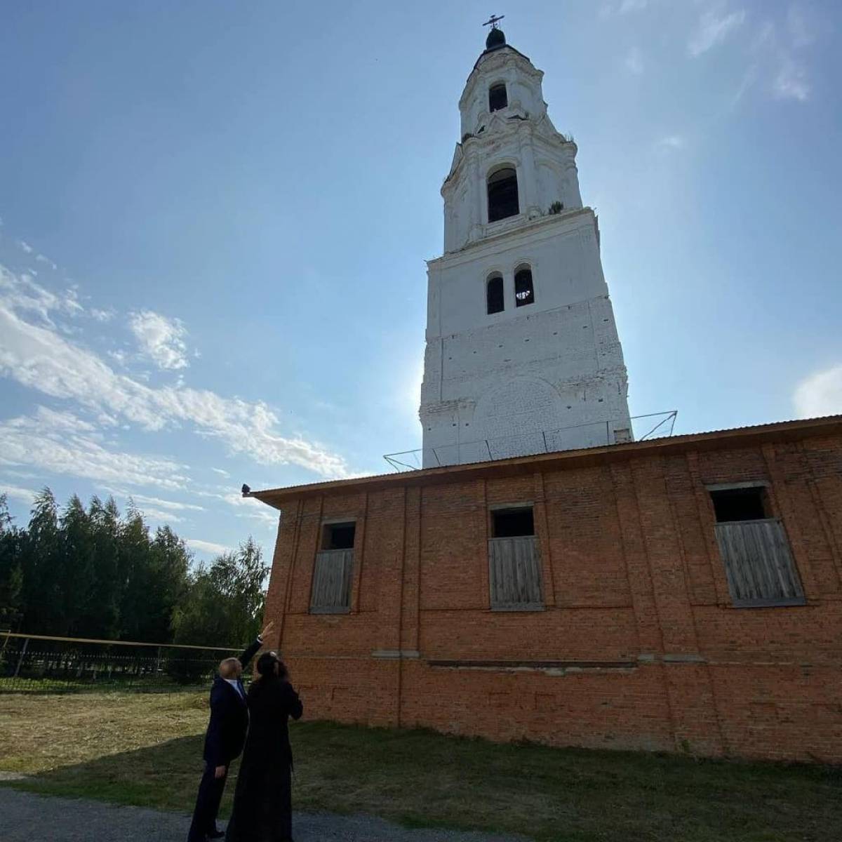 Колокольня в деревне Тюш Пермский край